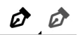 Pen and line tool icons